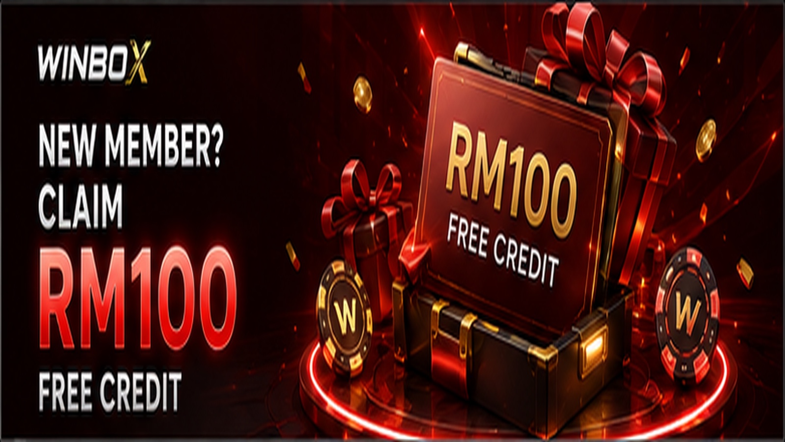 New Member — Claim RM100 Free Credit