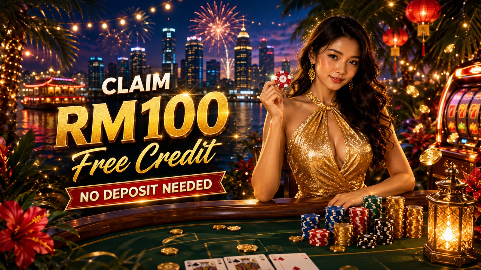 Claim RM100 Free Credit — No Deposit Needed