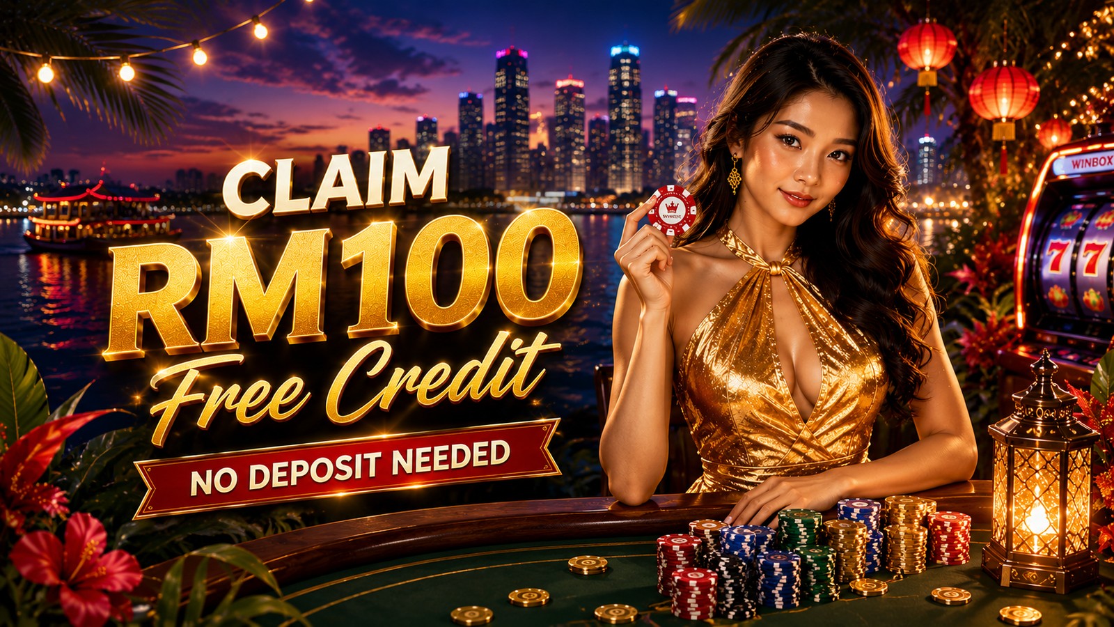 Claim RM100 Free Credit — No Deposit Needed
