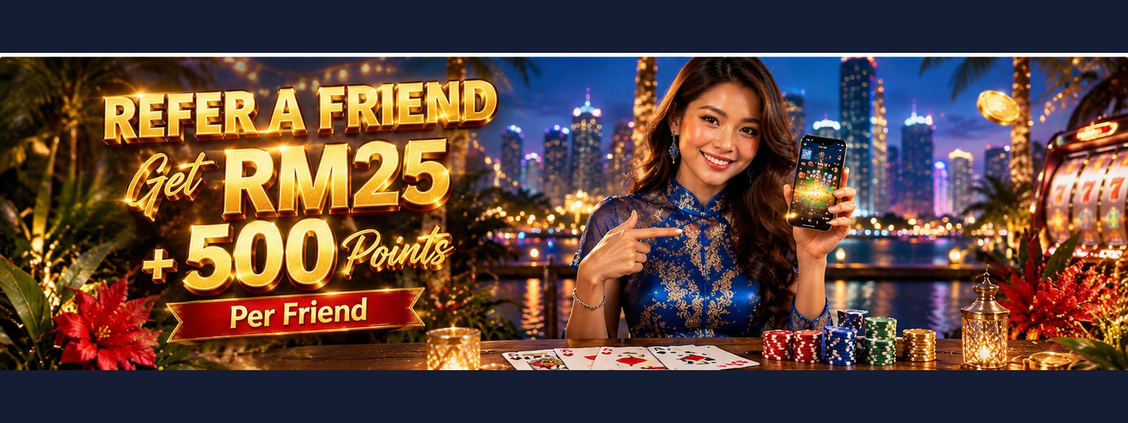Refer a Friend — Get RM25 + 500 Points Per Friend